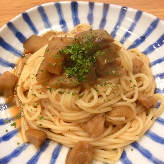 幼児食！ナスのスパゲティ